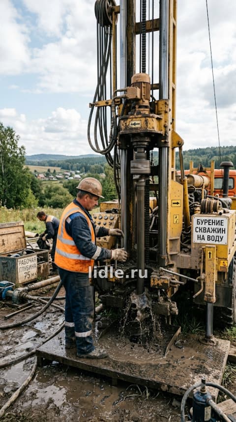 Бурение скважин в Мариуполе вода под ключ