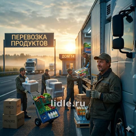 Перевозка продуктов по Мариуполю свежесть!